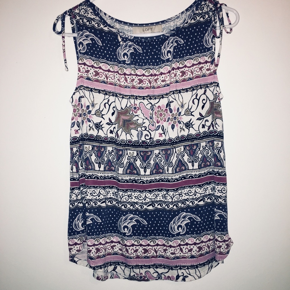 Loft sleeveless shirt